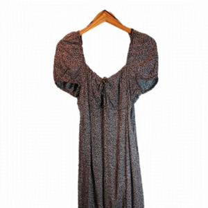 Divided Off/On the Shoulder Dress Sz L